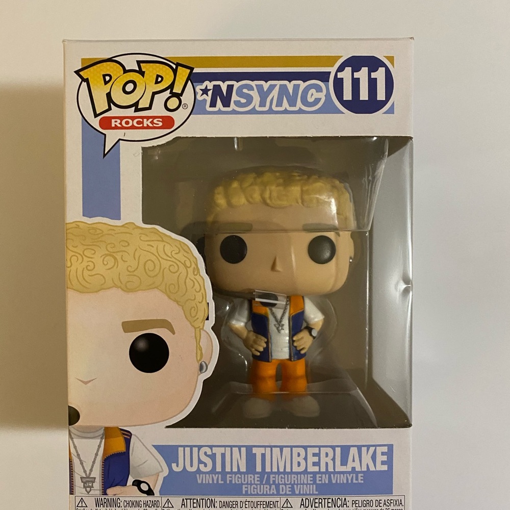Justin Timberlake Funko pop